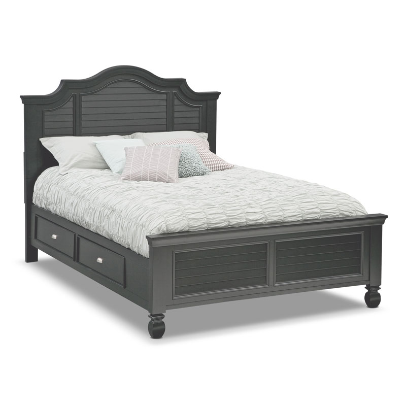 Dimora Black Queen Bed